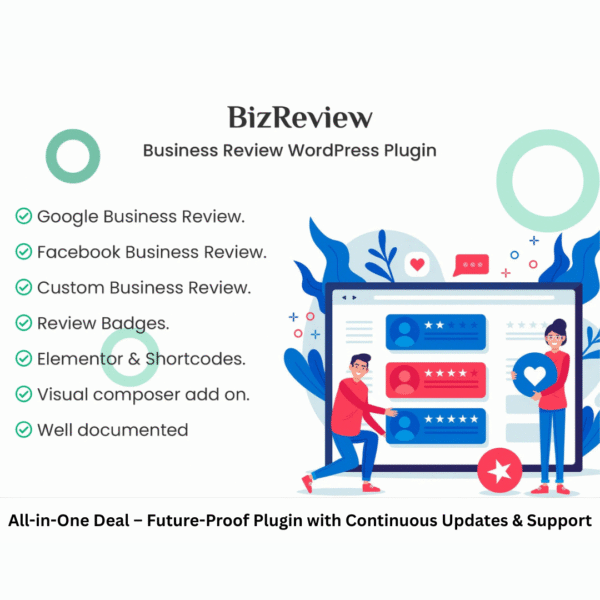 BizReview Pro – ওয়ার্ডপ্রেসের জন্য অল-ইন-ওয়ান বিজনেস রিভিউ ও রেটিং প্লাগইন