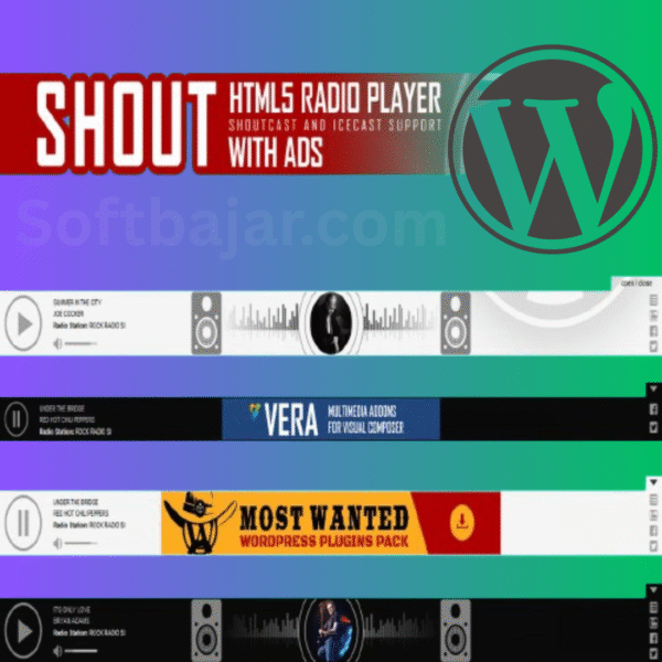 SHOUT - Pro HTML5 Radio Player With Ads - WordPress Plugin