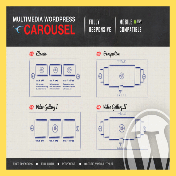 Smart Multimedia Carousel – Fully Responsive WP Plugin