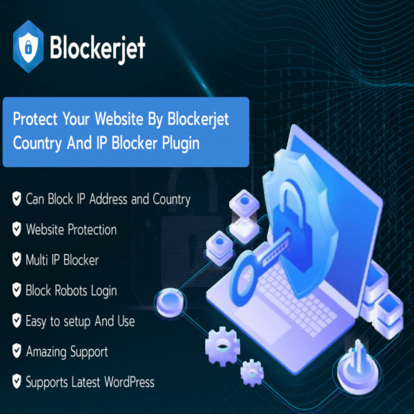 BlockerJet – Advanced WordPress Protection via IP & Country Block
