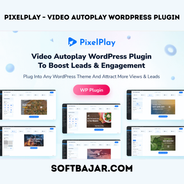 PixelPlay – ভিডিও অটোপ্লে WordPress প্লাগইন