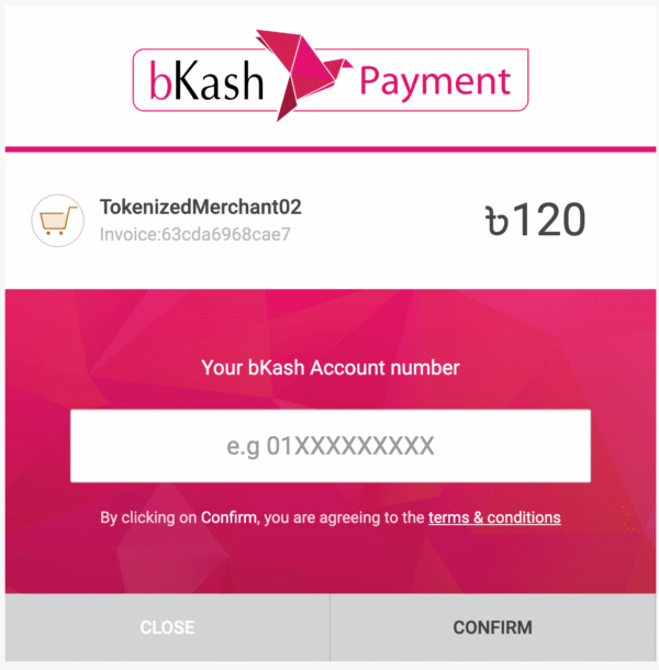 Bkash API Integration – Sandbox Environment Testing